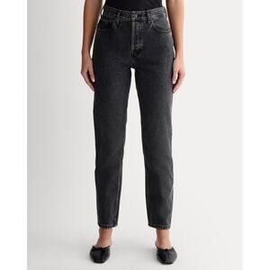 Everlane ’90s Cheeky Straight Jean – Washed Black – 28 Ankle – NWT with Flaw
